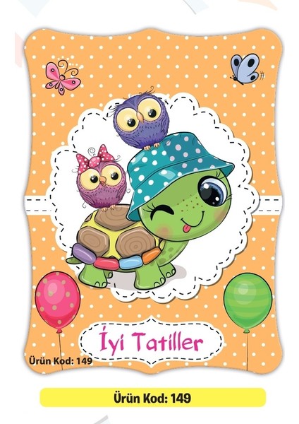 Ata Yayıncılık Karne Kabı Kılıfı (Okul Öncesi ) Ürün KODU:149 (5 Adet)