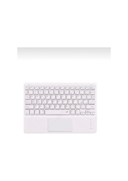 Lenovo M8 TB-8505 Uyumlu Bluetooth Klavye Touchpad Slim Kablosuz Wifi Q Klavye
