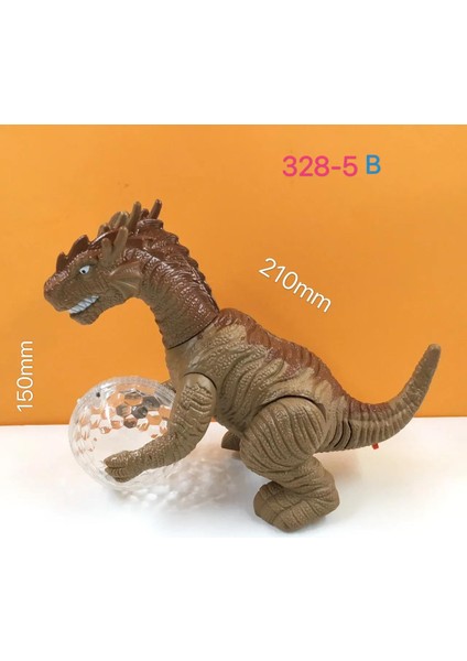 LED Işıklı Gerçek Görünümlü Sesli Çarpınca Dönen Toplu Yürüyen Çift Başlı Dinozor Oyuncak T-Rex indirimleri