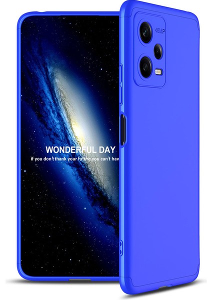 Xiaomi Redmi Note 12 5g Kılıf 3 Parça 360 Ays Kapak