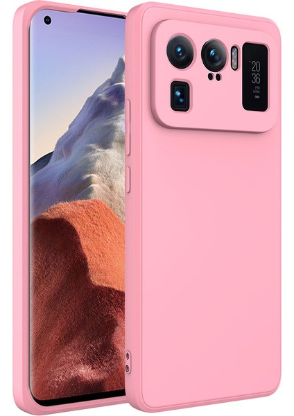 Xiaomi Mi 11 Ultra Kılıf Içi Süet Mara Lansman Silikon