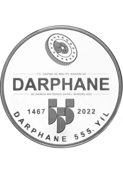 Darphane 555.YIL Gümüş - Kadife Kutulu Koleksiyon