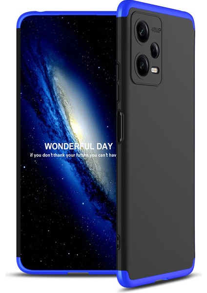 Xiaomi Redmi Note 12 5g Kılıf 3 Parça 360 Ays Kapak