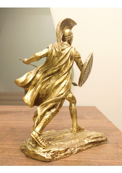 Achilles Tasarım Biblo 30 cm Mitolojik Heykel Ev Dekor Hediyelik Eşya modelleri