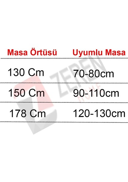 Sıvıya Dayanıklı Yuvarlak Dertsiz Masa Örtüsü