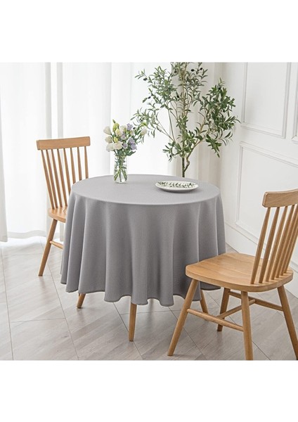 Sıvıya Dayanıklı Yuvarlak Dertsiz Masa Örtüsü fiyatları
