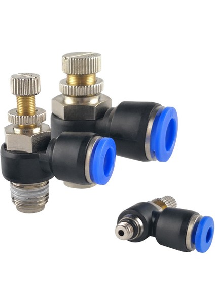 Pnömatik Hız Ayar Dirsek Rekor 1/8''X10 mm