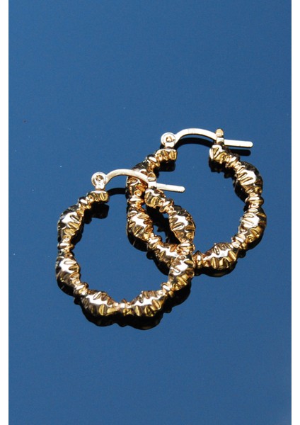 Altın Renk Boğumlu Halka Klipsli Küpe 4mm 2.5×2.5 fiyatları