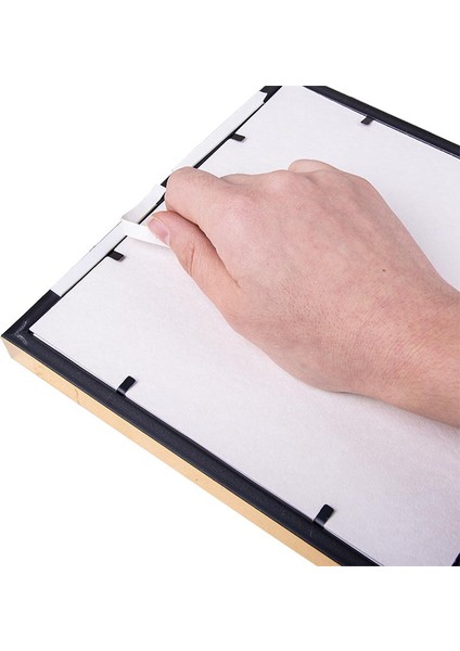 Yapışkanlı Sök Tak Renkli Klasik Kare Çerçeveler - 3'lü Paket