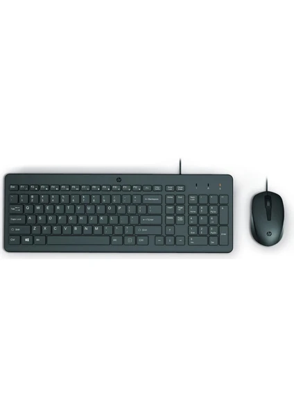 Hp 150 Kablolu Klavye & Mouse Set Tr