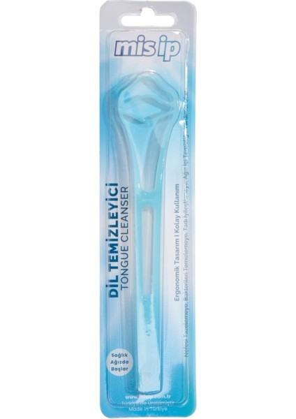 Mavi Dil Temizleyici Tongue Cleaner Ağız Kokusuna Etkili