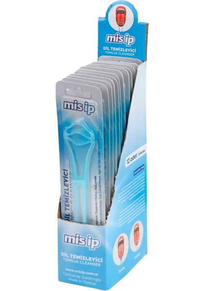 Mavi Dil Temizleyici Tongue Cleaner Ağız Kokusuna Etkili modelleri