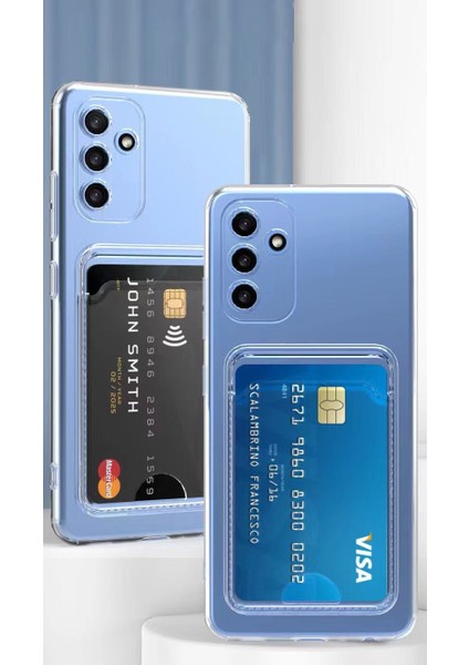 Samsung Galaxy A54 Kılıf Kart Koymalı Ultra Korumalı Şeffaf Setra Silikon indirimleri