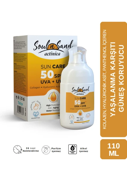 Soul N Sand Actinica Spf 50+ Güneş Kremi 110 Ml