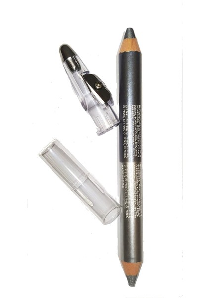 Jumbo 2 Renk Simli Gri Göz Kalemi (Kalemtraşlı)