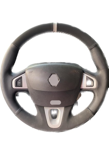 Renault Fluence Megane 3-Scenic uyumlu beyaz şeritli Beyaz dikişli fiyatları