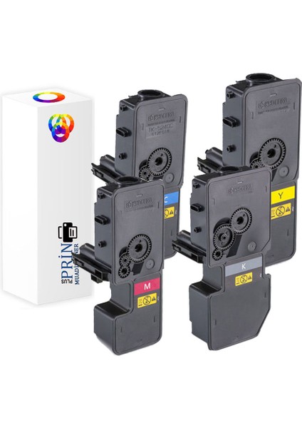 TK-5430 Ecosys MA2100CFWX 4 Renk muadil Toner 1250 Sayfa Baskı