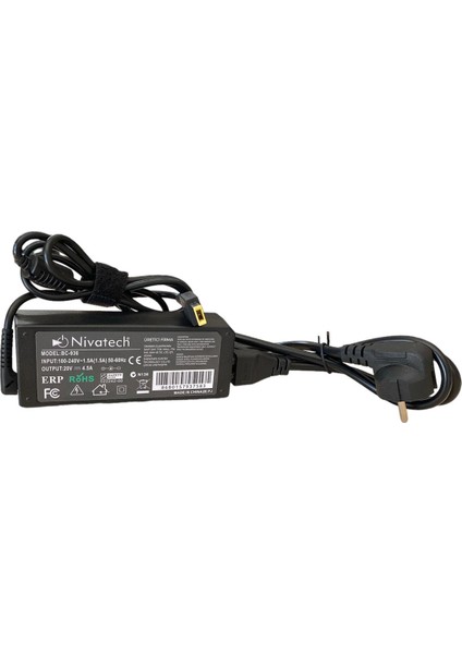 Lenovo Z510 59400180 Laptop Leptop Lenova Şarj Aleti 20 Volt 4.5 Amper 20V 4.5A USB Kare