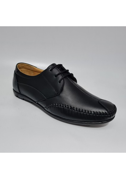 Bağcıklı Önü Dikişli Deri Rahat Günlük Ayakkabı AY-581 fiyatları