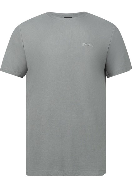 Kalei Sıfır Yaka T-Shirt Antrasit