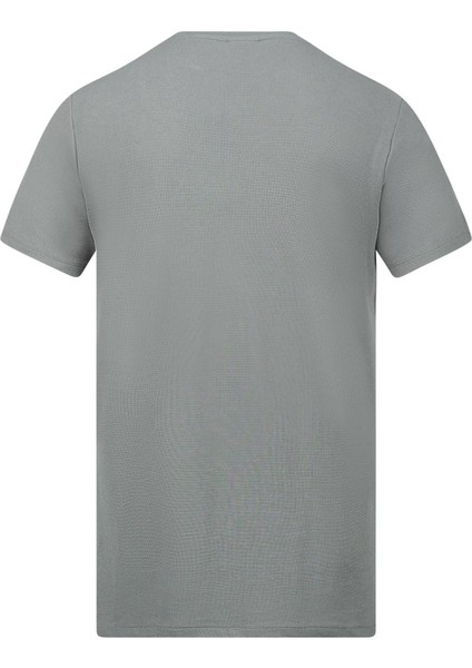 Kalei Sıfır Yaka T-Shirt Antrasit
