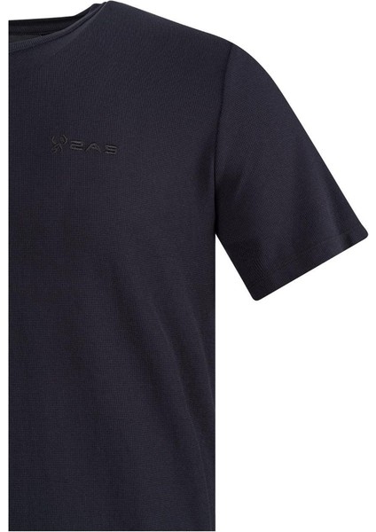Kalei Sıfır Yaka T-Shirt Siyah