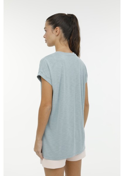 Wl 12BCV536-B C Tsh 3fx Yeşil Kadın Kısa Kol T-Shirt fiyatları