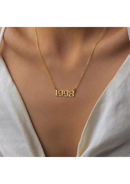 925 Ayar Gümüş Yıl Kolye