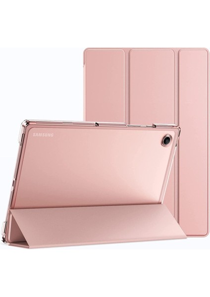 Alfa MEC Samsung Galaxy Tab A8 10.5 SM-X200 Kılıf Standlı Flip Smart Akıllı Kapak Uyku Modlu Tablet Kılıfı