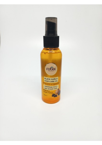 Siyah Sarımsak & Argan Saç Bakım Yağı 100 ml
