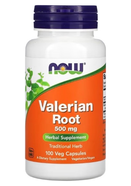 Now Foods, Valerian Root, 500 mg, 100 Veg Capsules