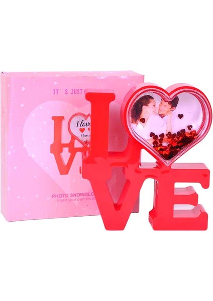 Love Fotoğraflı Kar Küresi fiyatları
