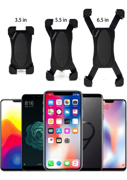 360 Ayarlanabilir Bisiklet Bisiklet Motosiklet Cep Telefonu Tutucu fiyatları