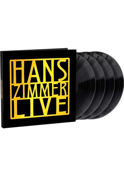 Hans Zimmer - Live 4lp Plak