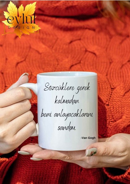 Van Gogh Edebiyat Özel Tasarım Baskılı Kupa Bardak