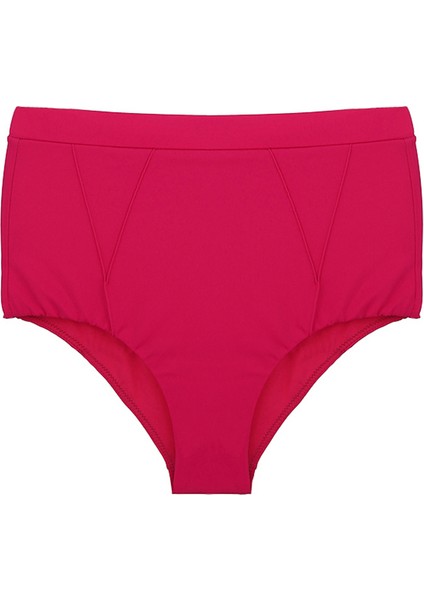 Pembe Dar Kalıp Süper Yüksek Bel Brezilya Model Bikini Altı modelleri