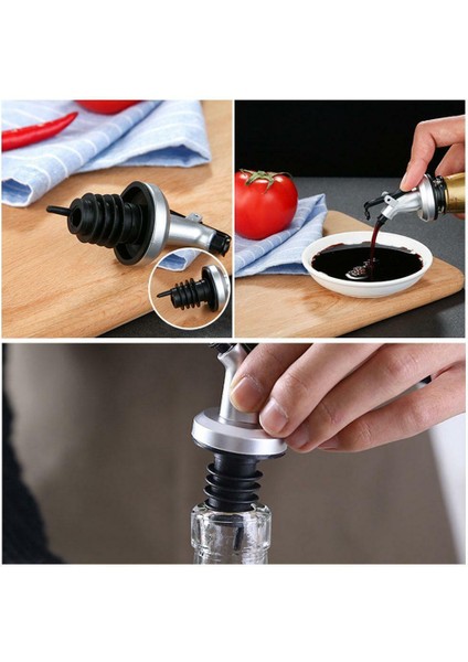 Şişe Tıpa Dağıtıcı Akış Seti 3'Lü Biancolilla Design
