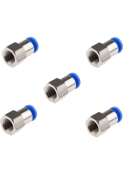 Pnömatik Dişi Düz Rekor 1/2''X10 mm