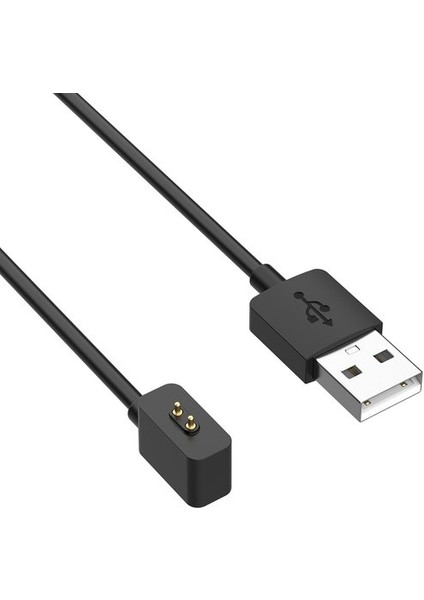 Xiaomi Mi Band 8 Manyetik USB Şarj Kablosu Siyah