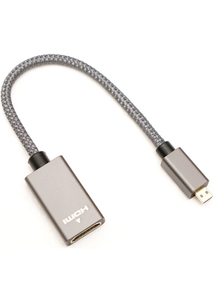 MF-DK70 Micro HDMI To HDMI Çevirici Kablo 4K 60Hz 20CM