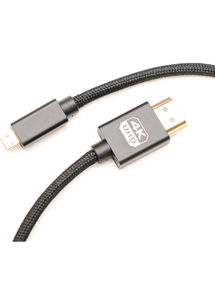 MF-DK60 Micro HDMI To HDMI Kablo 4K 60Hz 50CM