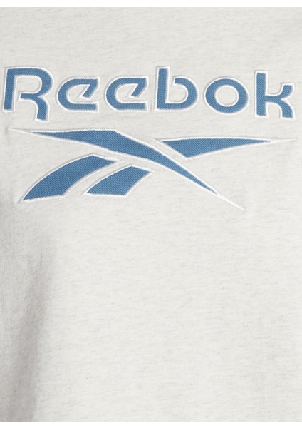 Yuvarlak Yaka Düz Ekru Kadın T-Shirt IC8094 cl Ae Bıg Logo Crop indirimleri