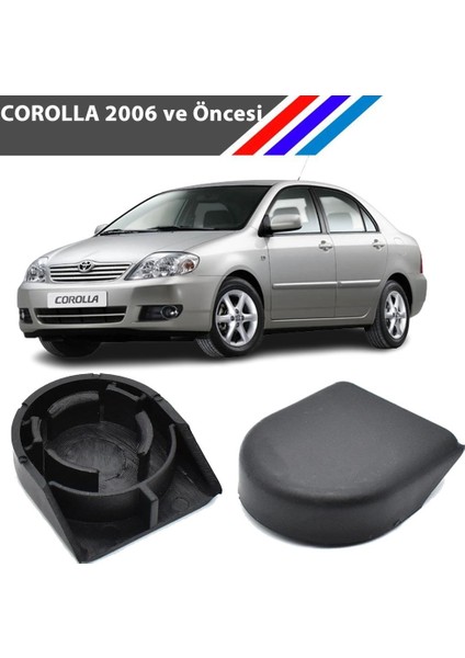 Nvr Toyota Corolla Ön Silecek Kapağı 2 Adetli Set 2006 ve Öncesi