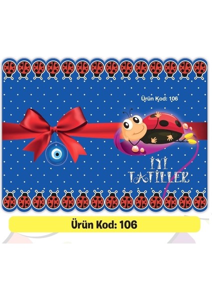 Ata Yayıncılık Karne Kabı Kılıfı Ürün KODU:106 (5 Adet)