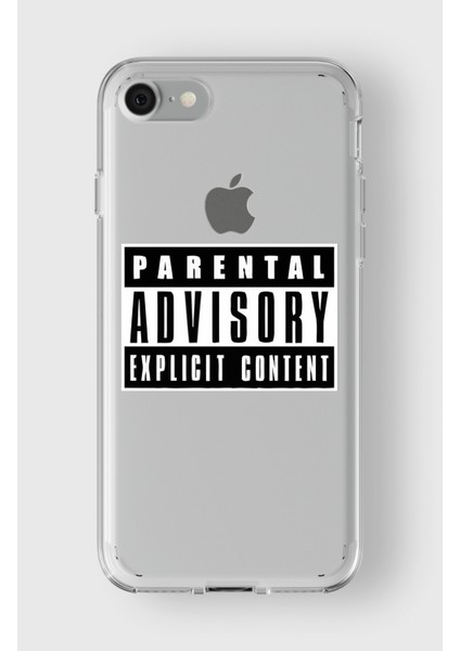 Apple iPhone 7 Plus / 8 Plus Uyumlu Parental Tasarımlı Premium Şeffaf Kılıf