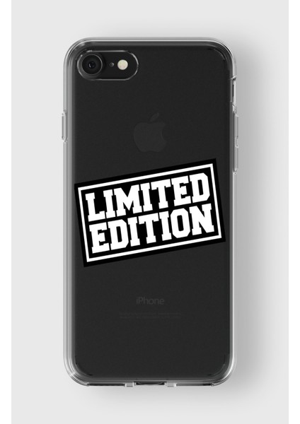 Apple iPhone 7 Plus / 8 Plus Uyumlu Limited Edition Tasarımlı Premium Şeffaf Kılıf