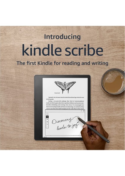 Scribe 10.2" E Kitap Okuyucu Premium Pen 16 GB + Premium Deri Kılıf + Adaptör indirimleri
