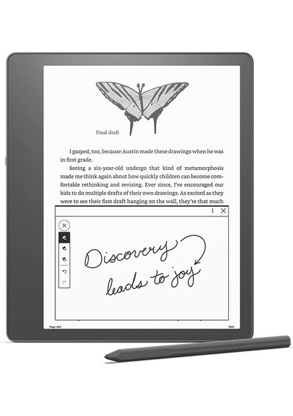 Scribe 10.2" E Kitap Okuyucu Premium Pen 64 GB + Orijinal Deri Kılıf + Adaptör