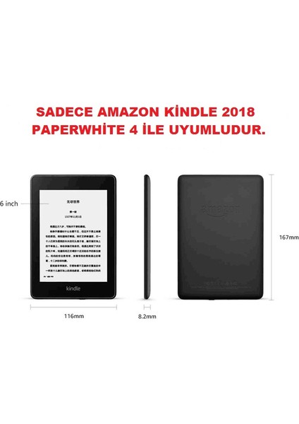 Paperwhite 4 E Kitap Okuyucu Kılıfı