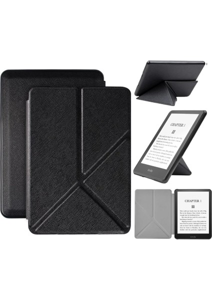 6.8'' Paperwhite 5 E Kitap Okuyucu Origami Kılıfı